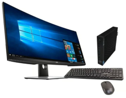 Dell Wyse 5070 Thin Client + Dell 34" UltraSharp P3418HW