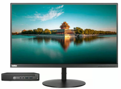 HP ProDesk 400 G2 DM +27" Lenovo P27H-10