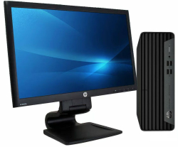 HP ProDesk 400 G7 SFF + 23" HP Compaq LA2306x