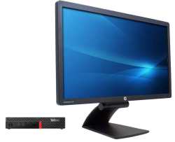 Lenovo ThinkCentre M920q Tiny + 23" EliteDisplay E231